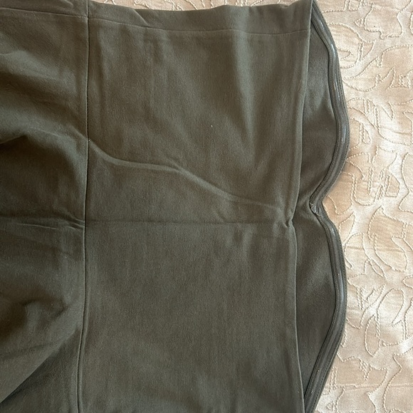 Olive green tube top from express size medium - Picture 3 of 4